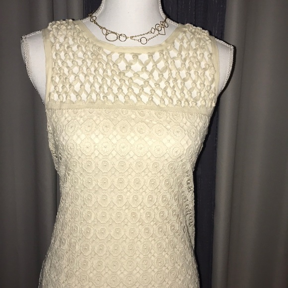 Chelsea and Violet Dress. Lace overlay. Fringe! - Picture 1 of 5